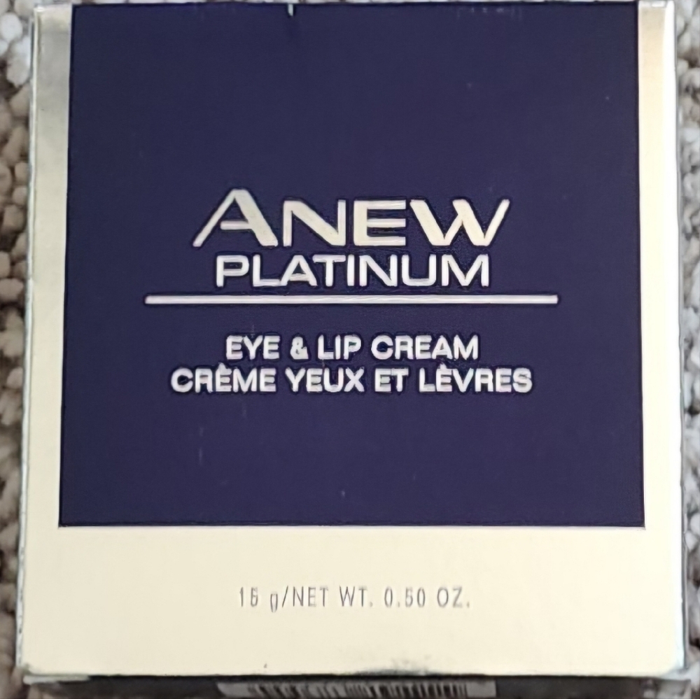Avon Anew Platinum Rejuvenating Eye & lip Cream Anti-Aging Formula